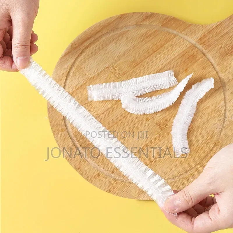 100 PCS Elastic Fresh Keeping Food Storage Covers Cling Bag