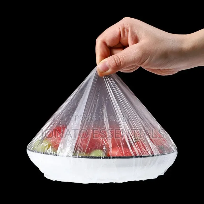 100 PCS Elastic Fresh Keeping Food Storage Covers Cling Bag