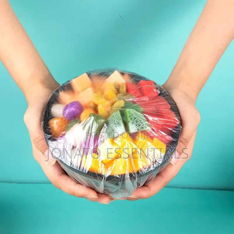 100 PCS Elastic Fresh Keeping Food Storage Covers Cling Bag