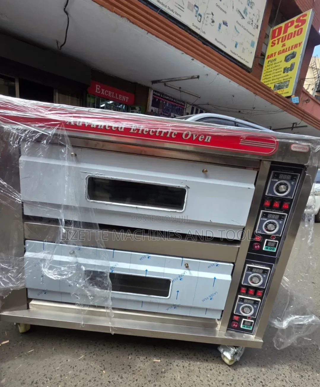 2 Deck 4 Trays Commercial Three Phase Electric Oven