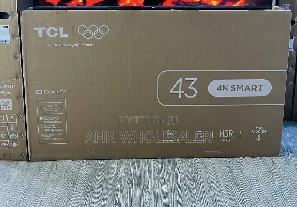 43 Inch TCL V6D Smart Google TV New Model