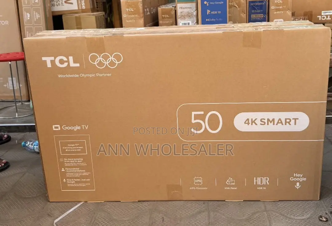 50 Inch TCL V6D Smart Google TV