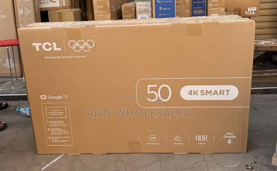 50 Inch TCL V6D Smart Google TV