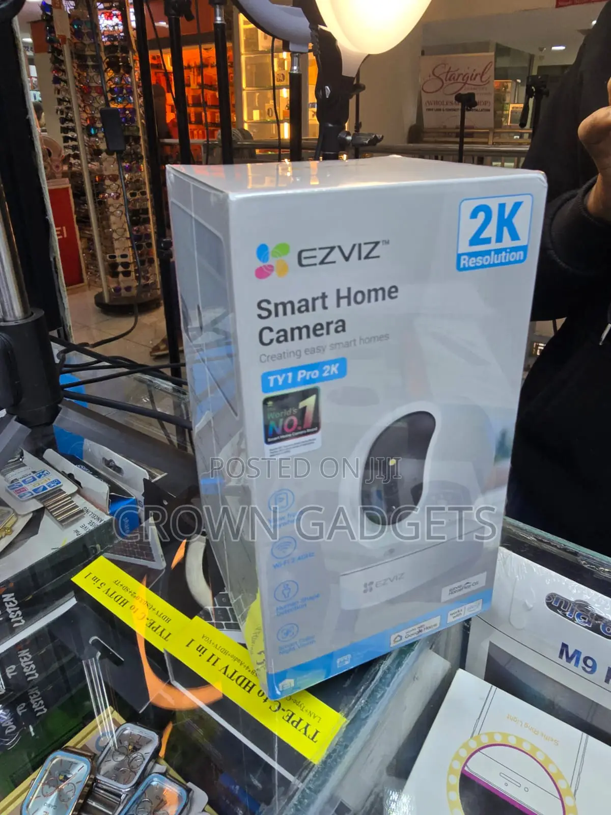 EZVIZ TY1 Pro WiFi Camera With 360° Pan Tilt