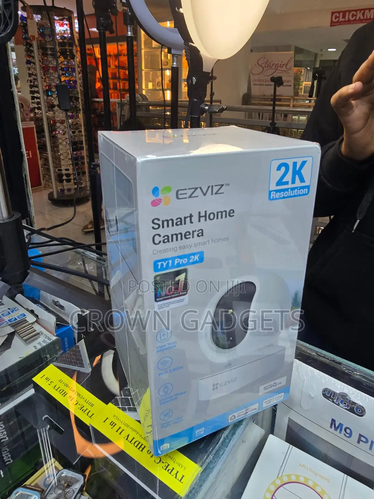 EZVIZ TY1 Pro WiFi Camera With 360° Pan Tilt