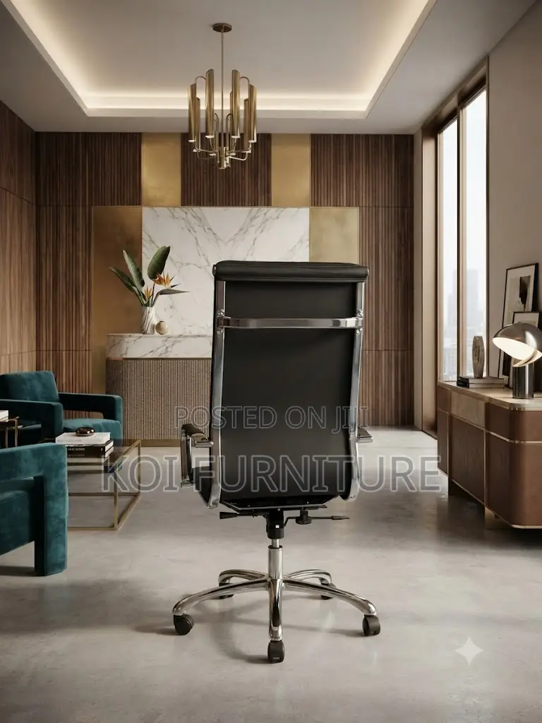 Office Chairs; High Back Leather Bosses Office Chairs