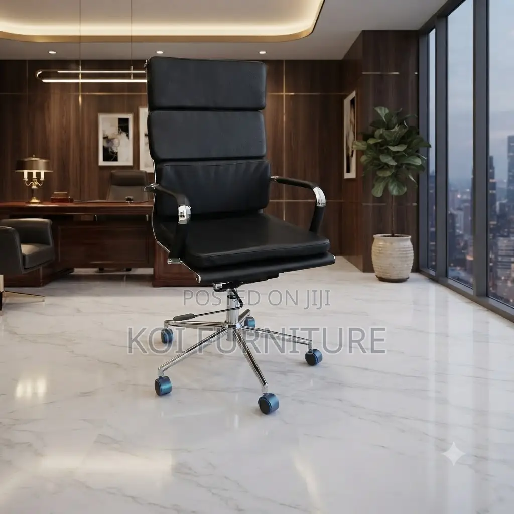 Office Chairs; High Back Leather Bosses Office Chairs