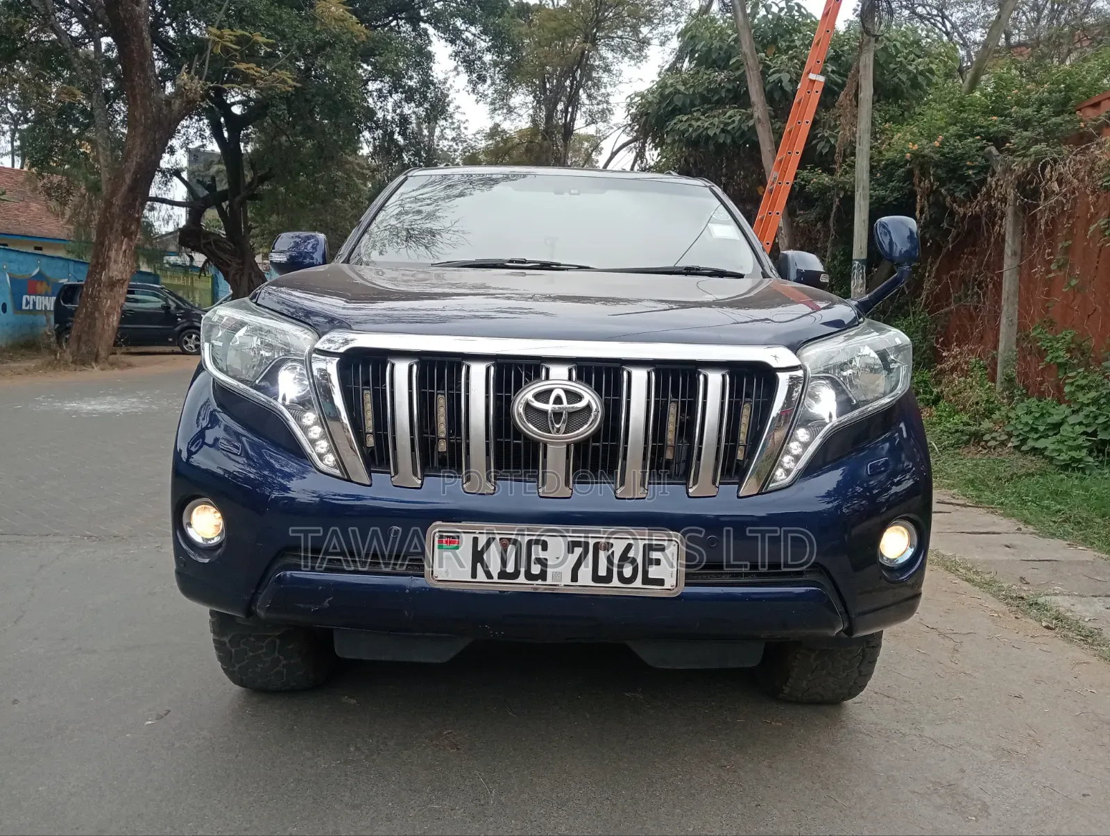 Toyota Land Cruiser Prado 2015 Blue