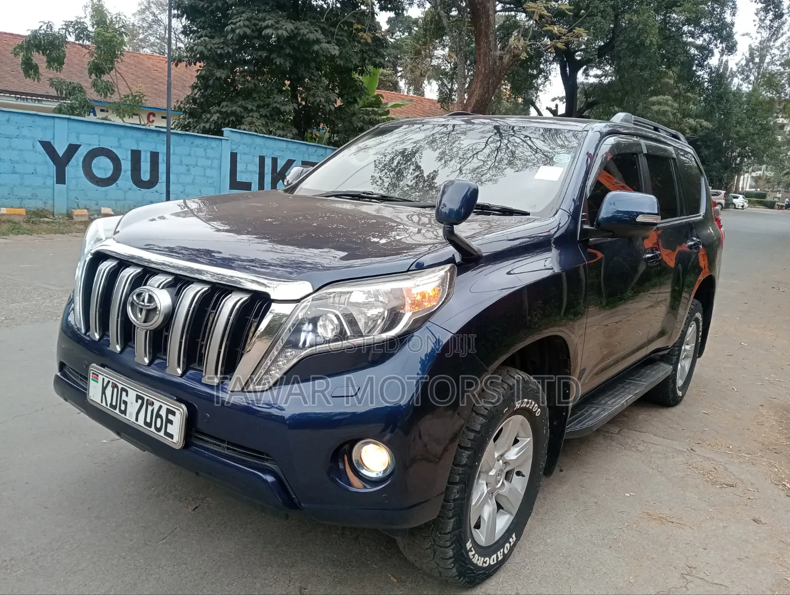 Toyota Land Cruiser Prado 2015 Blue