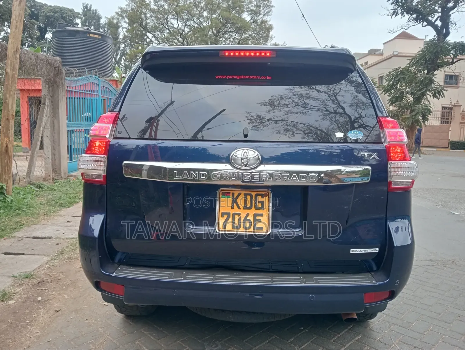 Toyota Land Cruiser Prado 2015 Blue