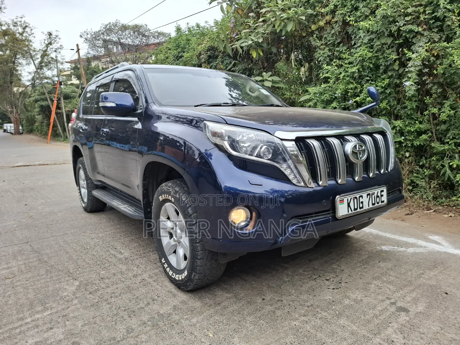 Toyota Land Cruiser Prado 2014 Blue