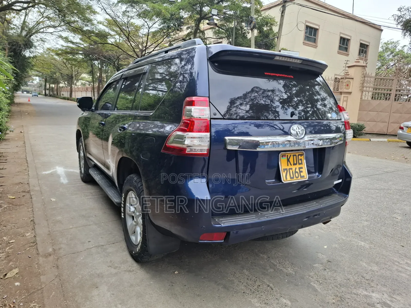 Toyota Land Cruiser Prado 2014 Blue
