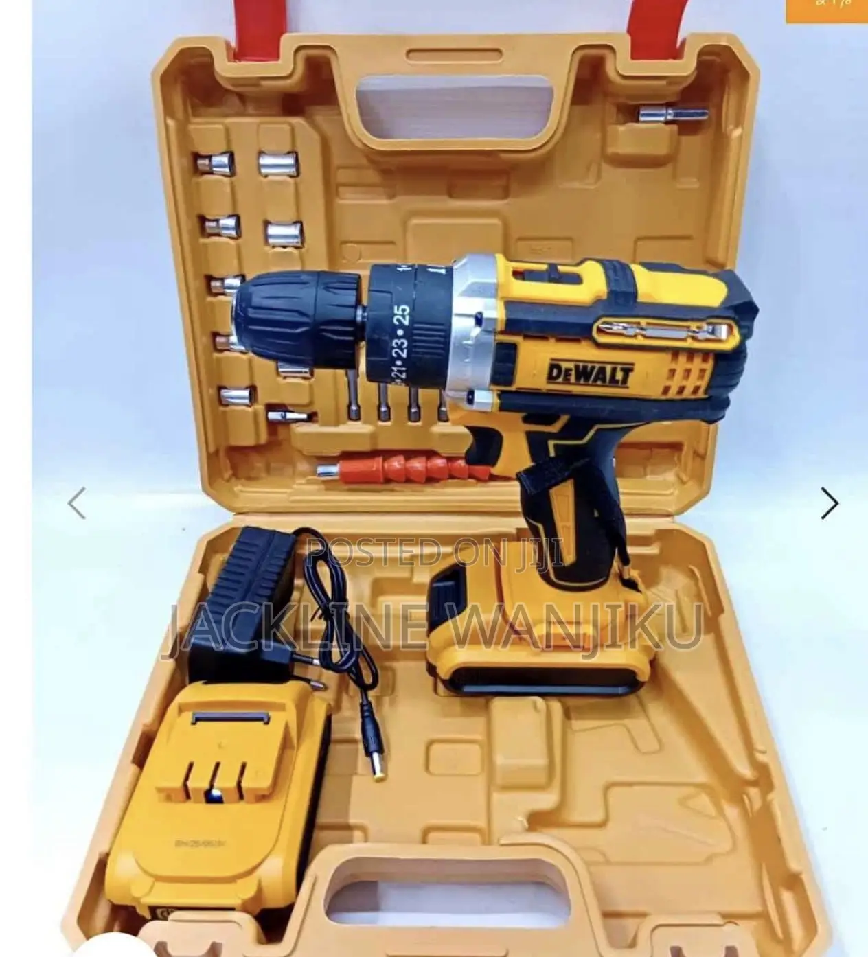 DEWALT CORDLESS DRILL/ Rechargeable Drill Dewalt 36v