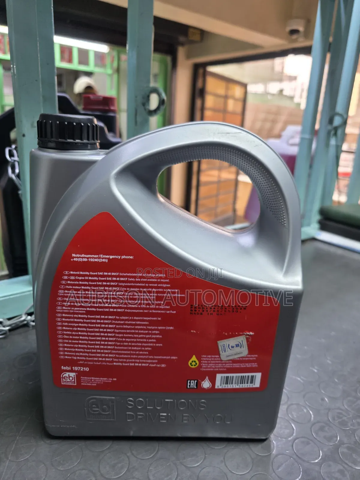 Genuine Febi Engine Oil 5w 40 4l