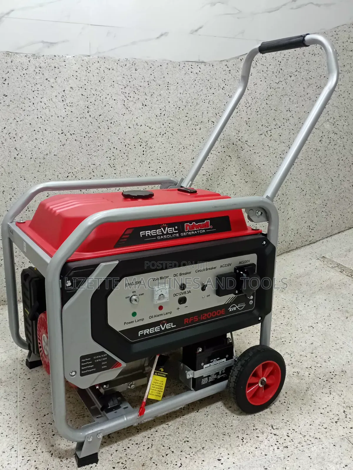 Freevel RFS-12000E 10.4kva Petrol Generator Keystart