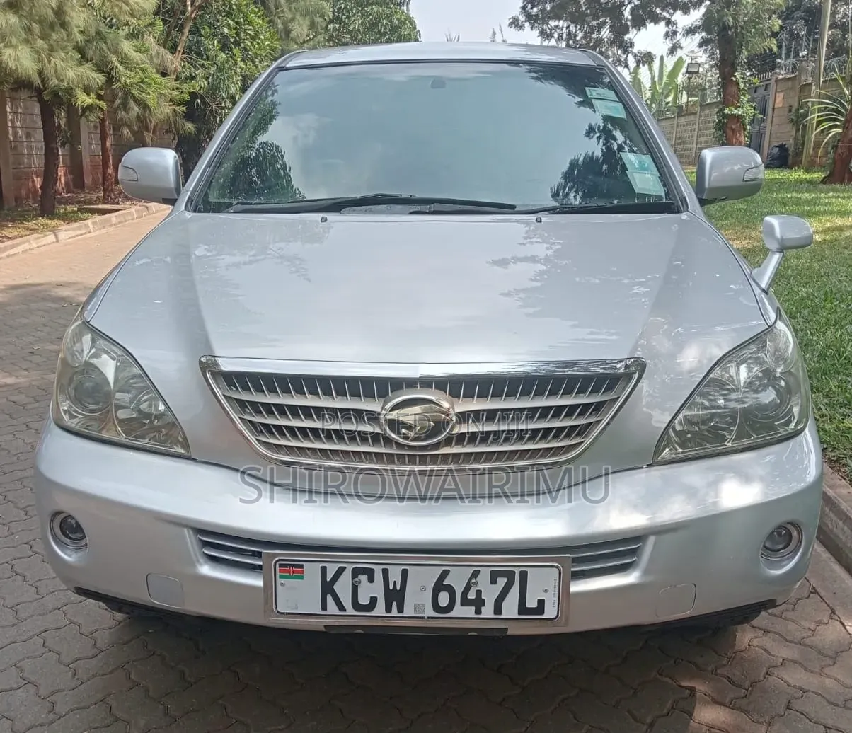 Toyota Harrier 2012 Silver