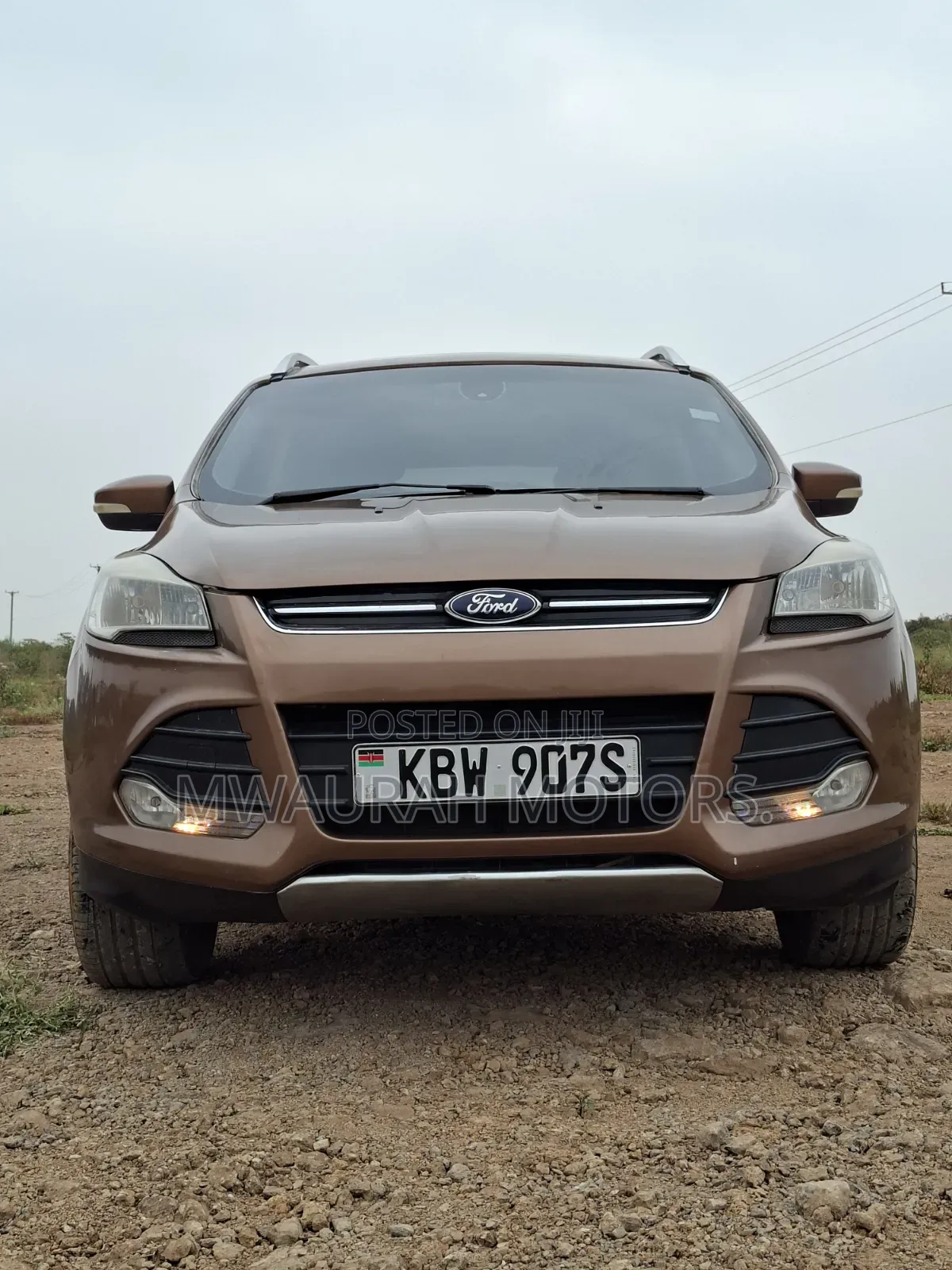 Ford Kuga 1.6 EcoBoost 182hp 4WD Titanium Plus 2013 Brown