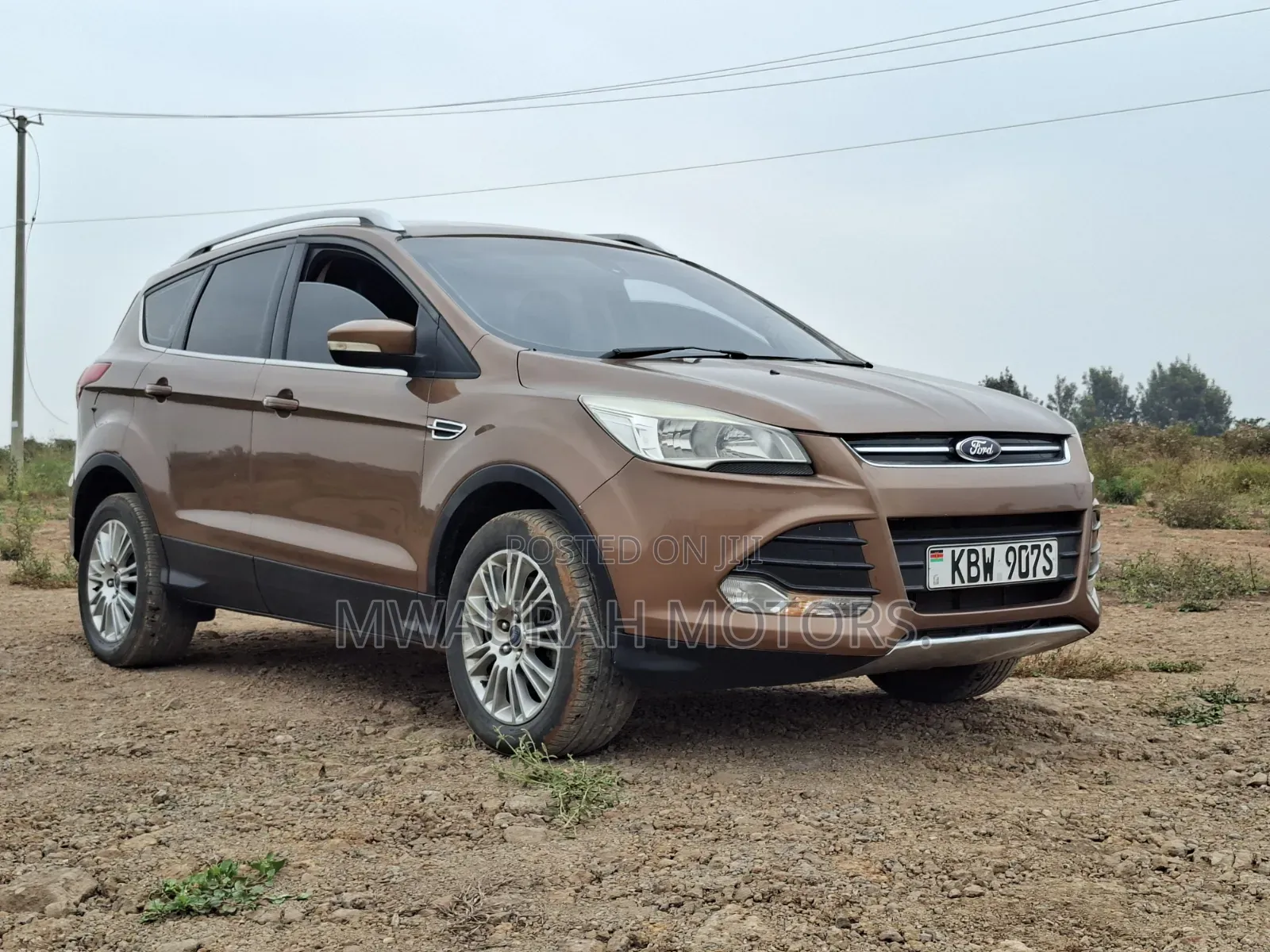 Ford Kuga 1.6 EcoBoost 182hp 4WD Titanium Plus 2013 Brown