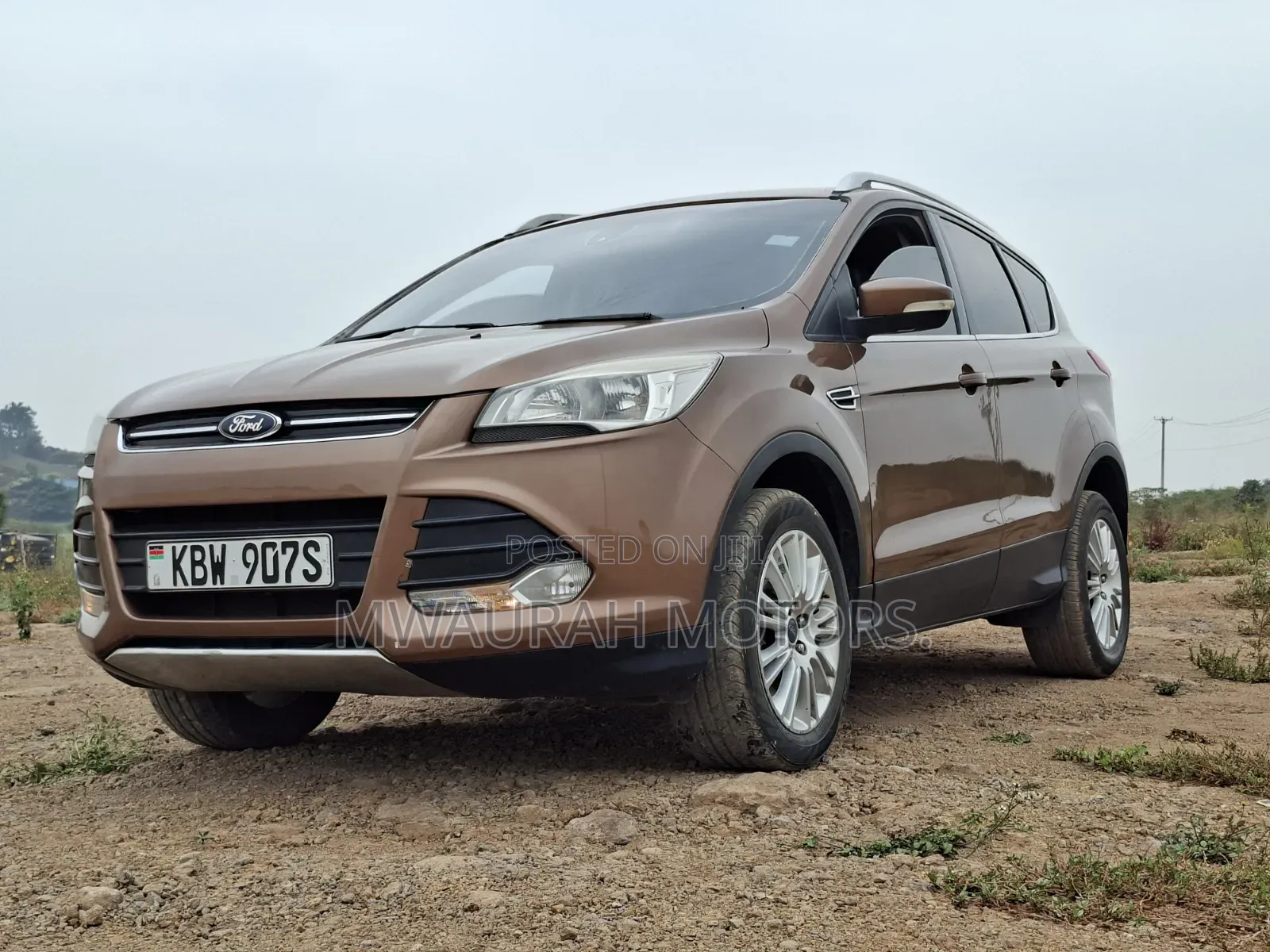 Ford Kuga 1.6 EcoBoost 182hp 4WD Titanium Plus 2013 Brown
