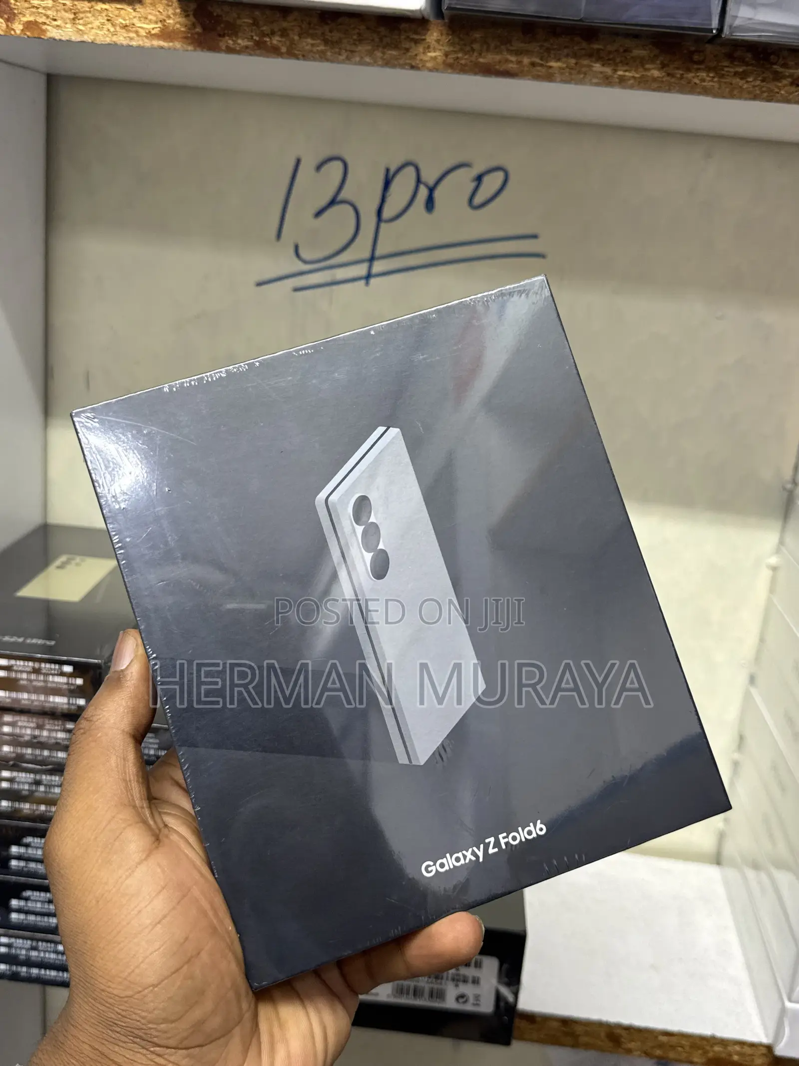 New Samsung Galaxy Z Fold6 256 GB Black
