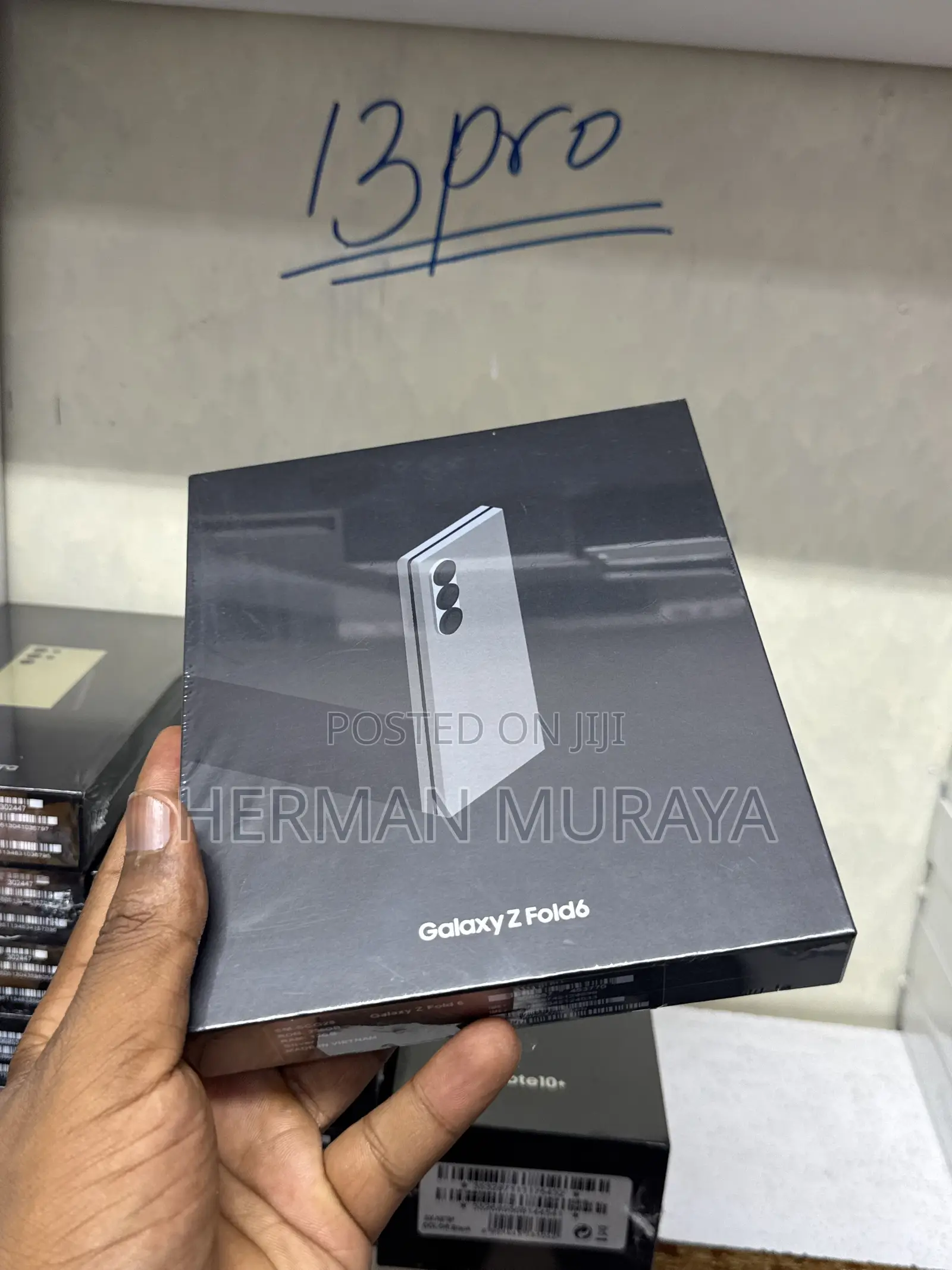 New Samsung Galaxy Z Fold6 256 GB Black