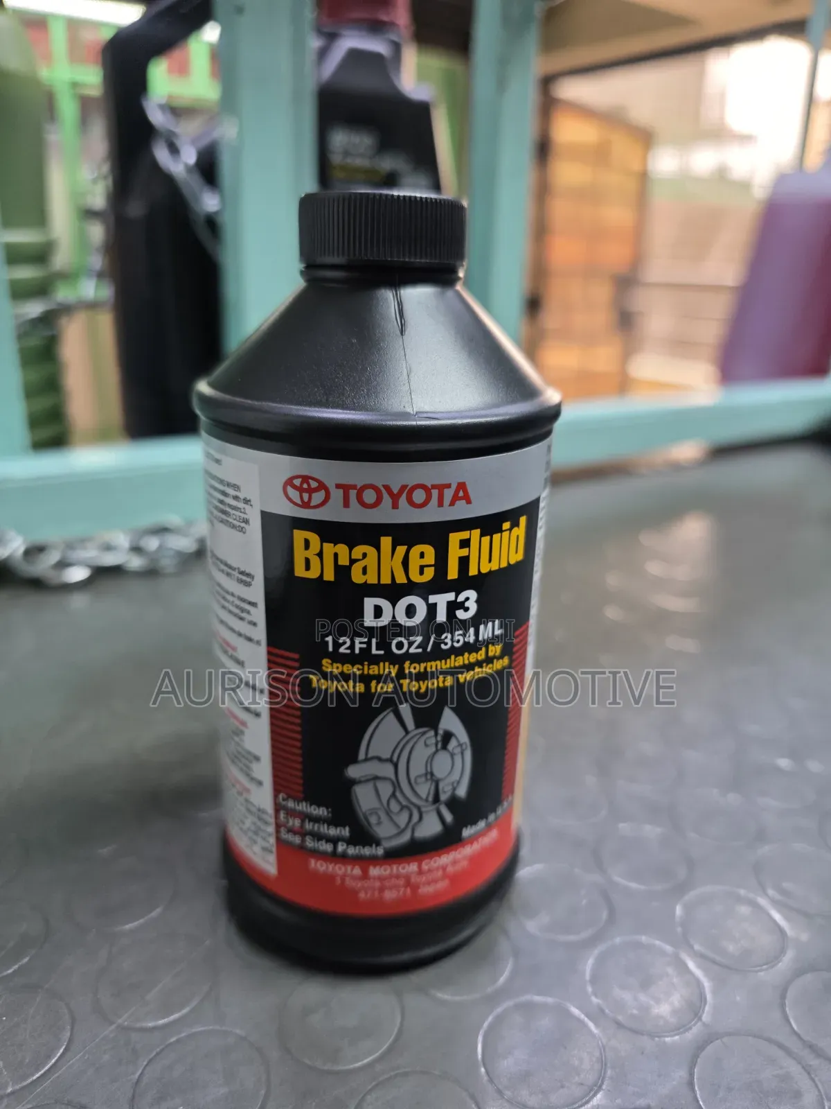 Genuine Toyota Dot 3 Brake Fluid 354 Ml