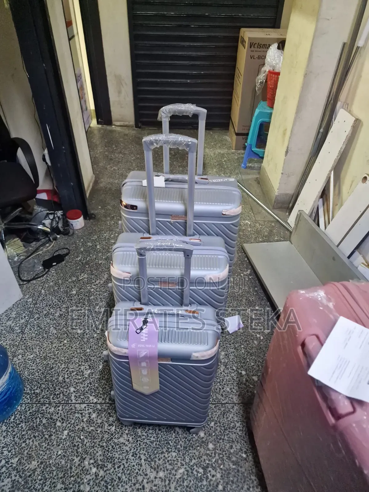 3 in 1 Fibre Suitcase Traveling Bag