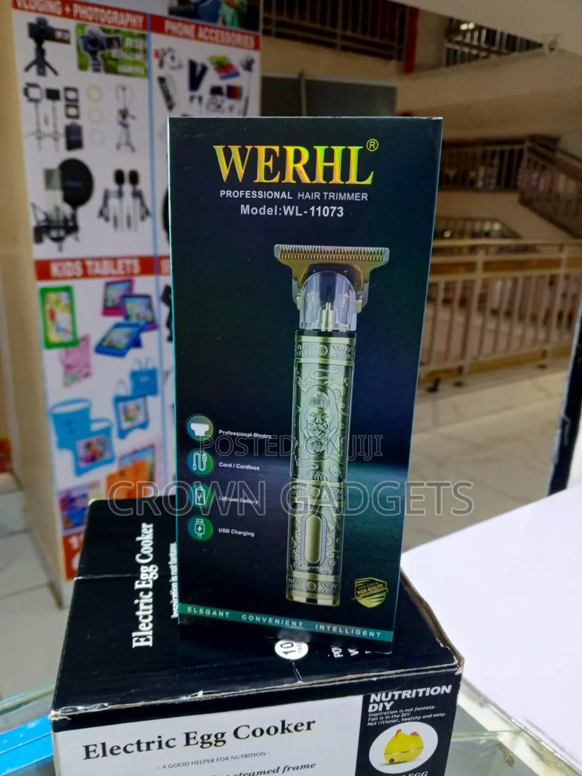 WERHL WL-11073 Rechargeable Hair Trimmer for Men
