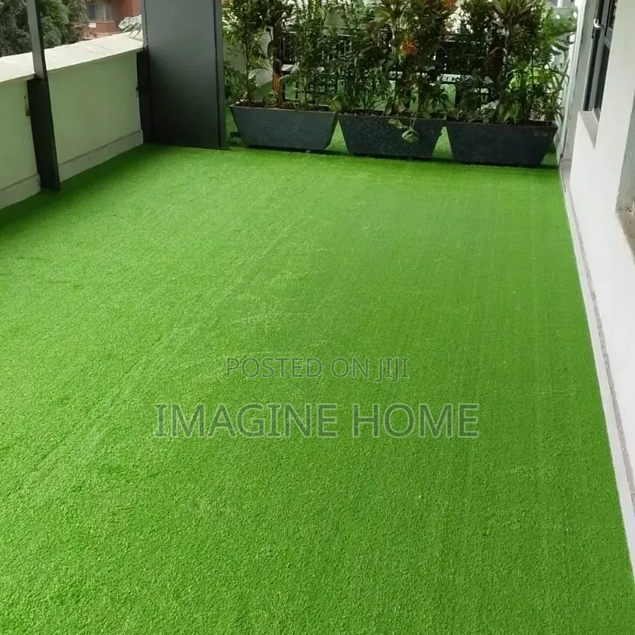 Outdoors Space With Artificial Grass Carpet