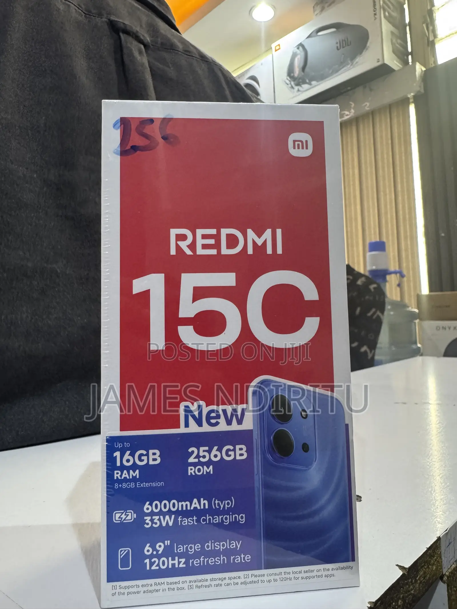 New Xiaomi Redmi 15C 4G 256 GB Blue