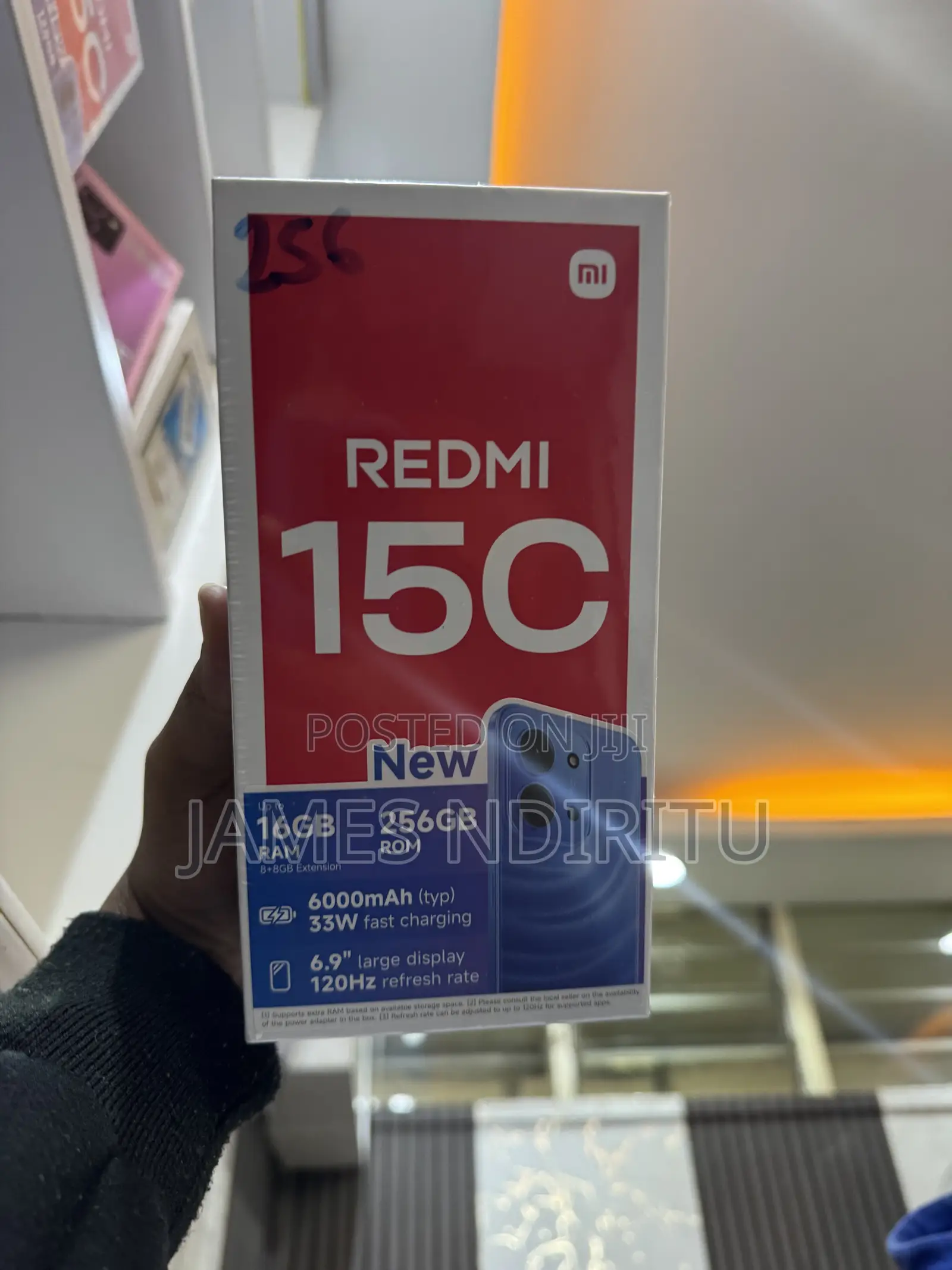 New Xiaomi Redmi 15C 4G 256 GB Blue