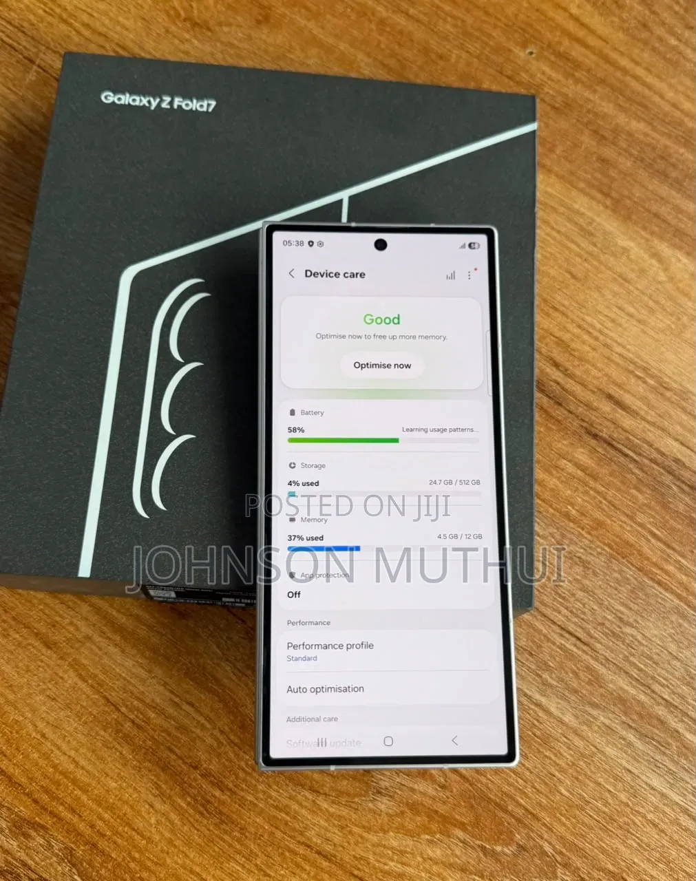 Samsung Galaxy Z Fold7 512 GB Gray