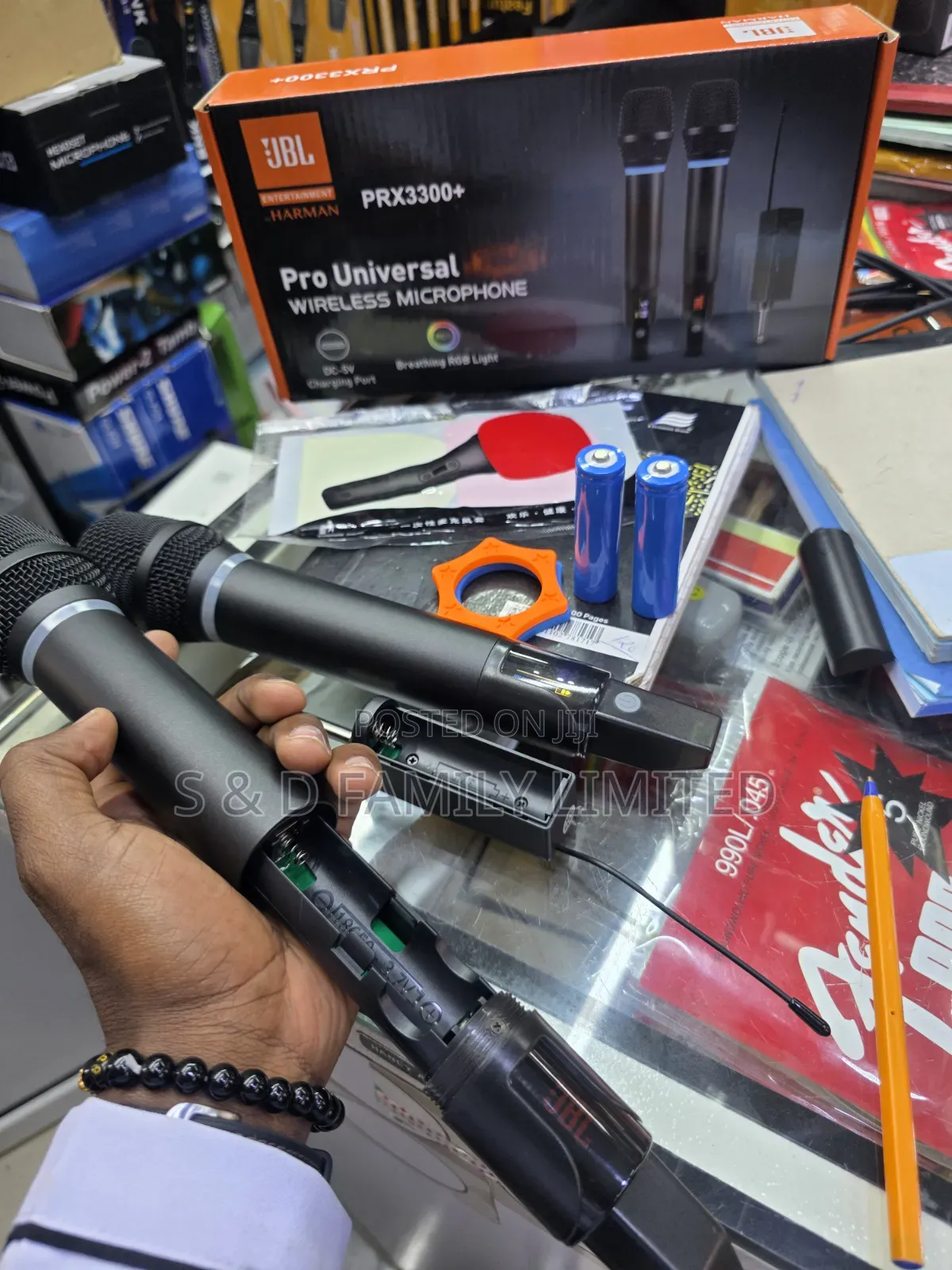 JBL PRX3300+ Dual Wireless Microphone