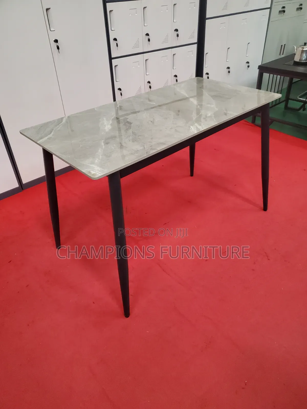 Modern Grey Marble Table
