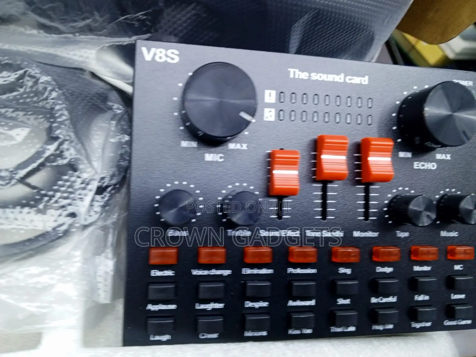 BM800 Microphone Kit With V8 Audio Interface for YouTube