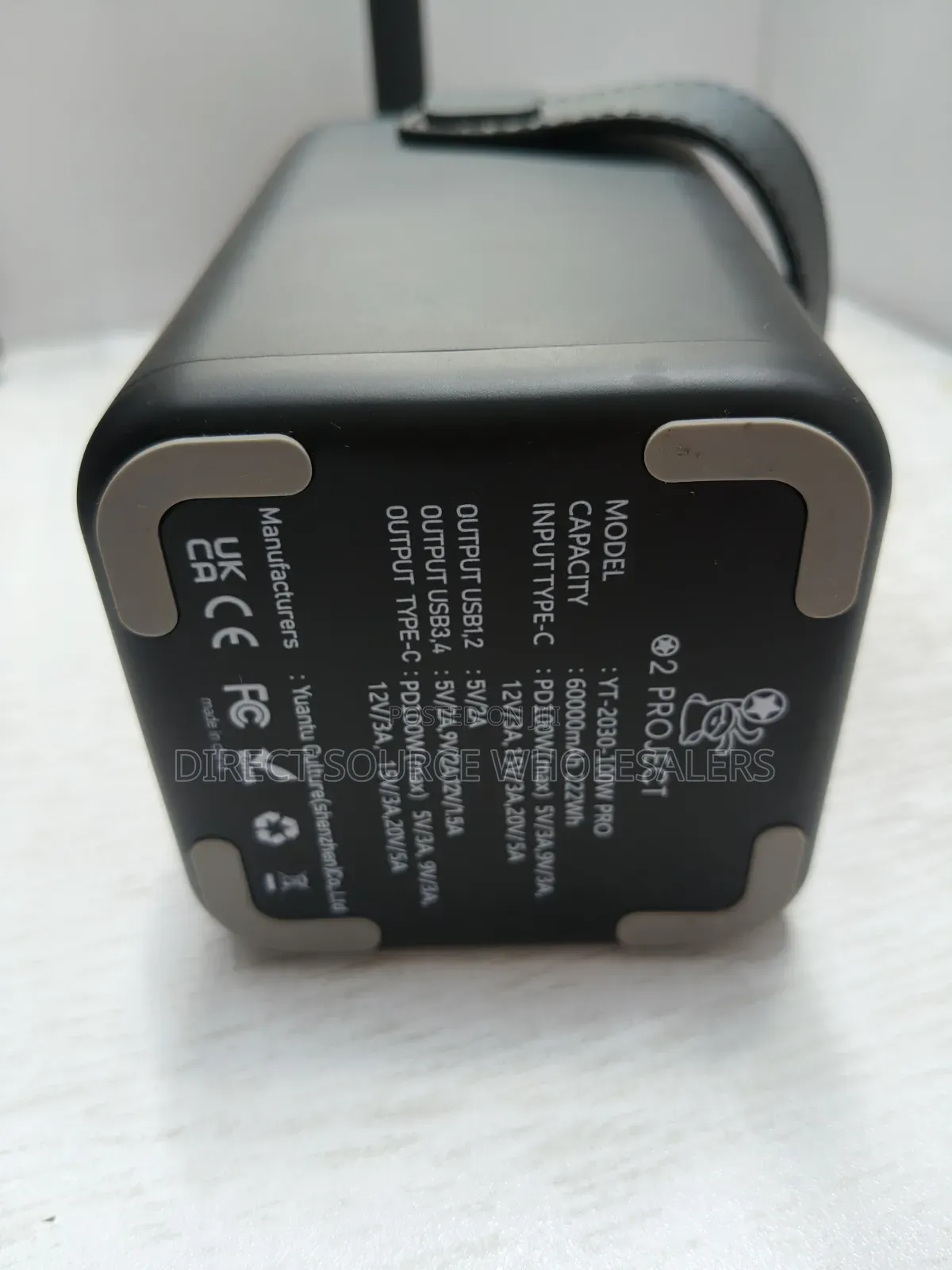Original Project 60000mAh Laptop Phone Power Bank