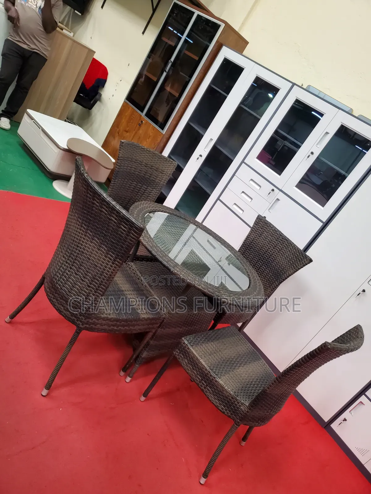 5-Piece Wicker Patio Set