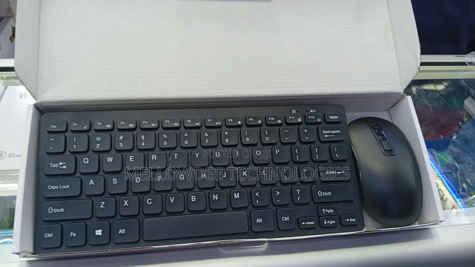Wireless Mini Keyboard and Mouse Combo