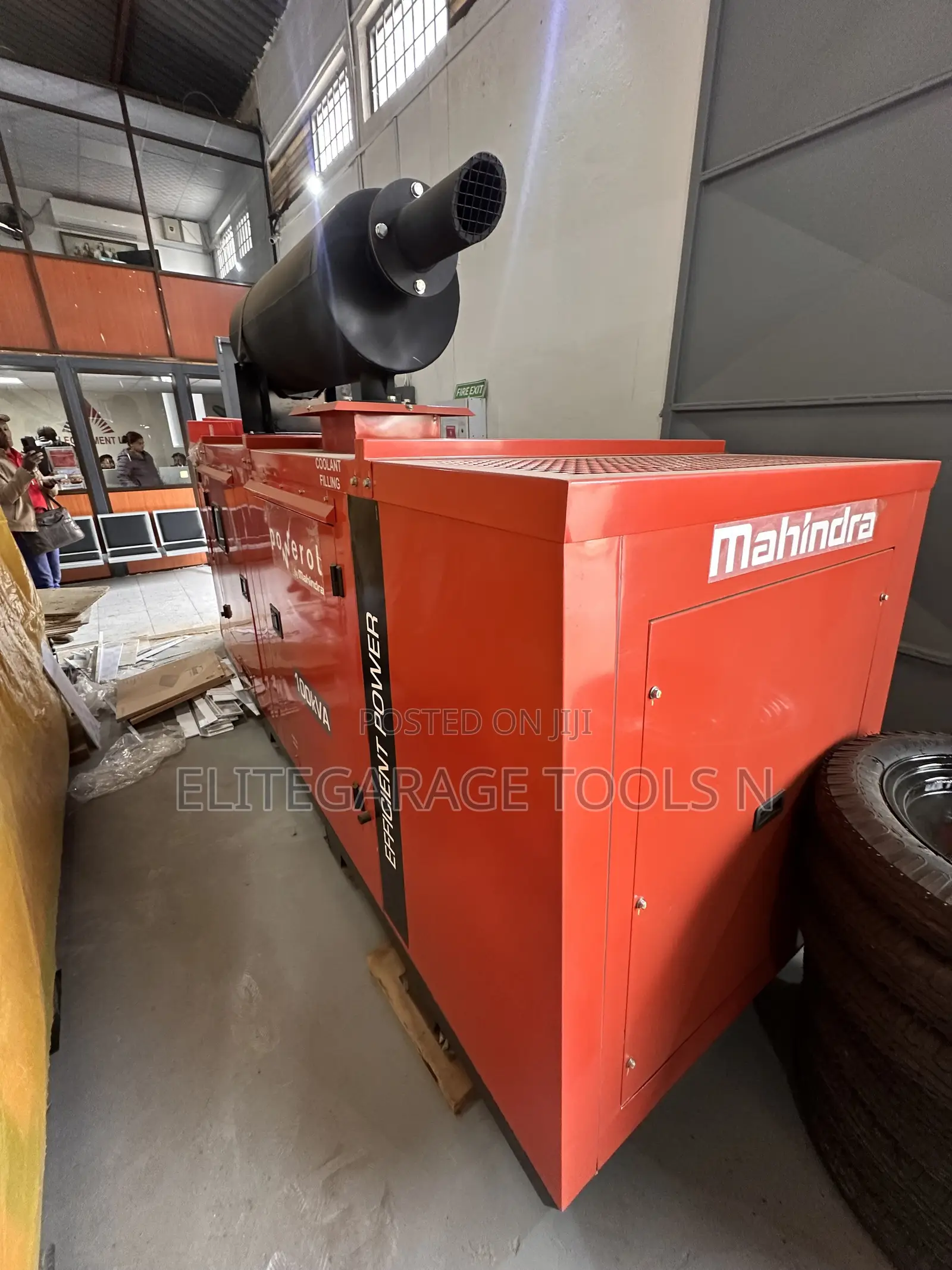 Heavy Duty Mahindra Super Silent 100kva Generator