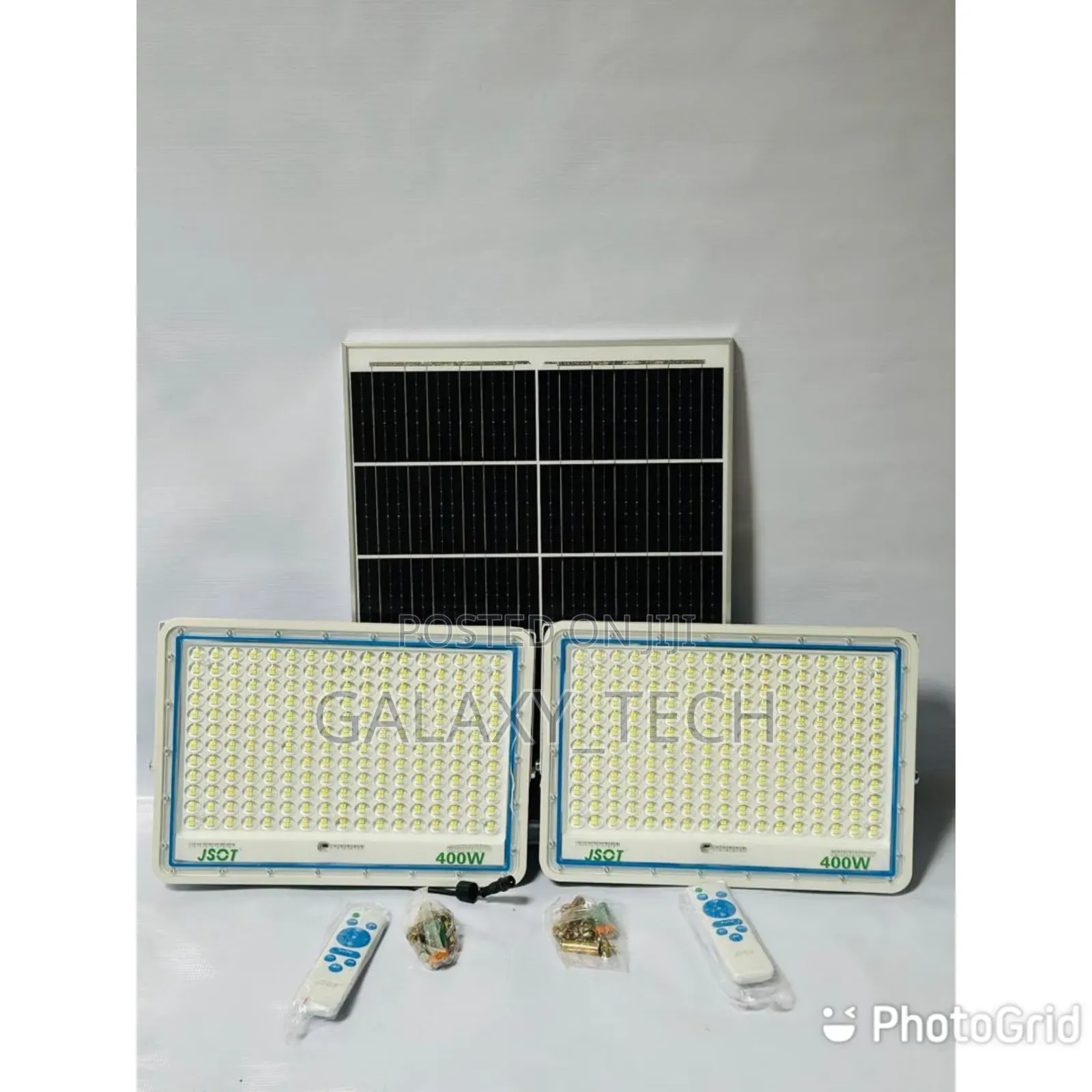 2-in-1 Solar Lights 100W + 100W