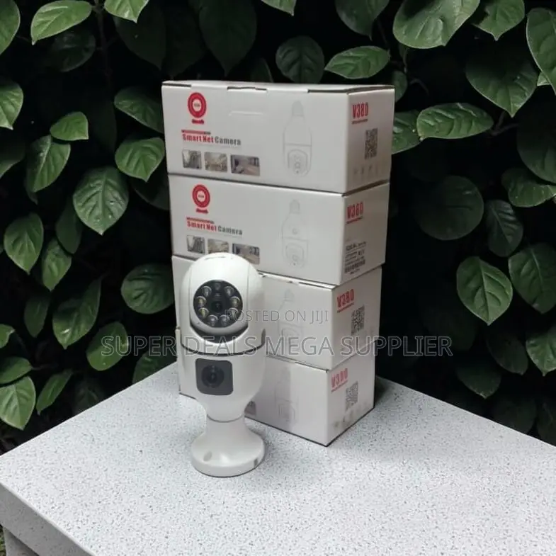 Distributor Prices Home Security Rotating Dual Lens Wifi Bulb Cameras