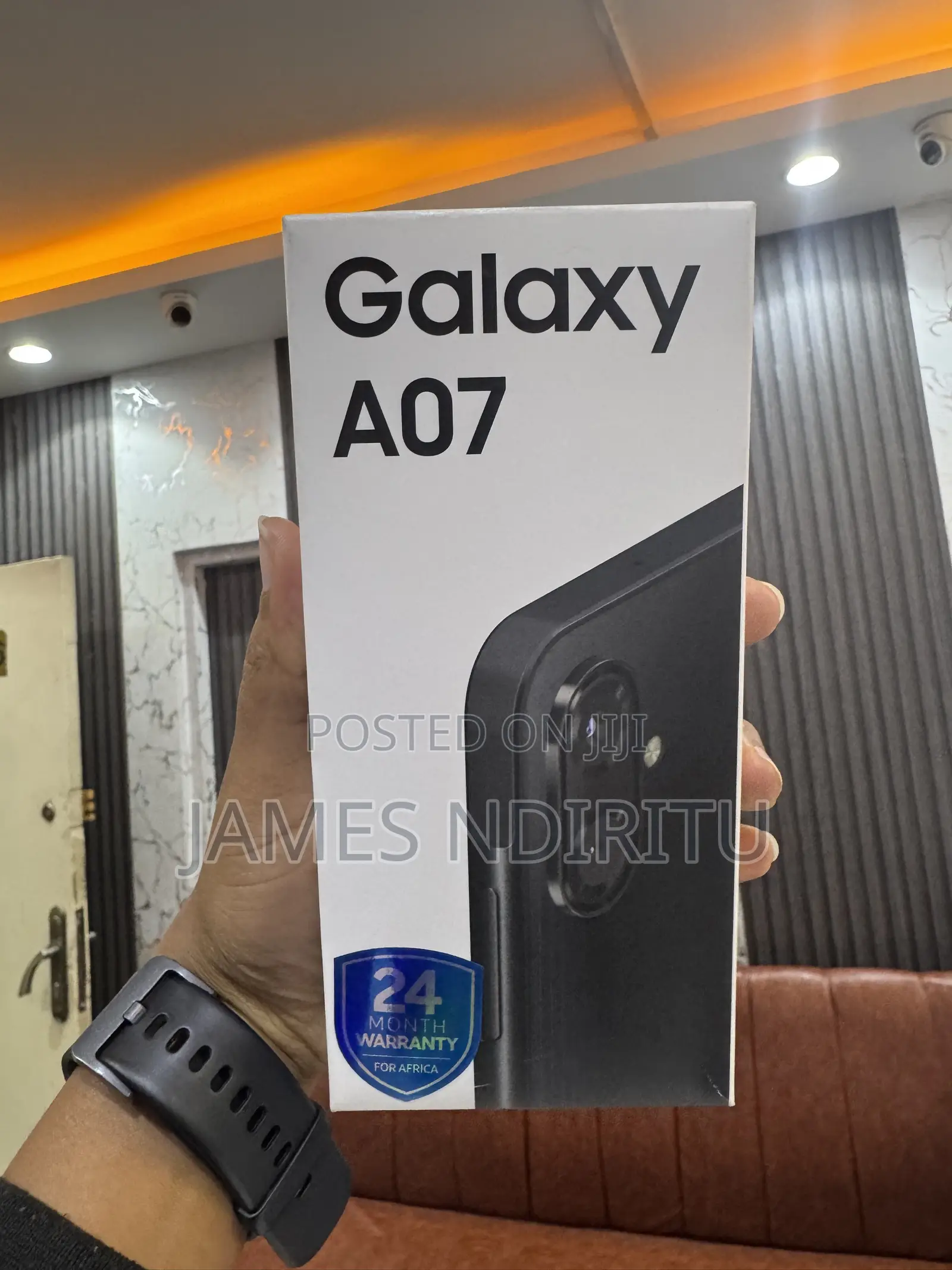 New Samsung Galaxy A07 4G 64 GB Black