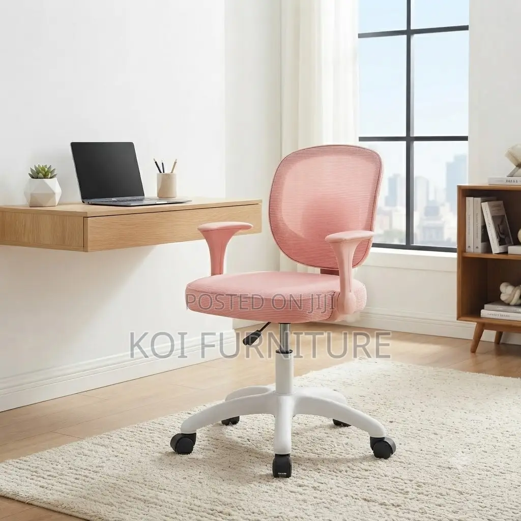 Office Chairs; Pink Home Studying Clerical Chairs