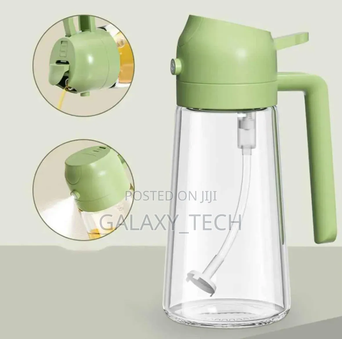 2-in-1 Oil Sprayer Dispenser Bottle 450ml