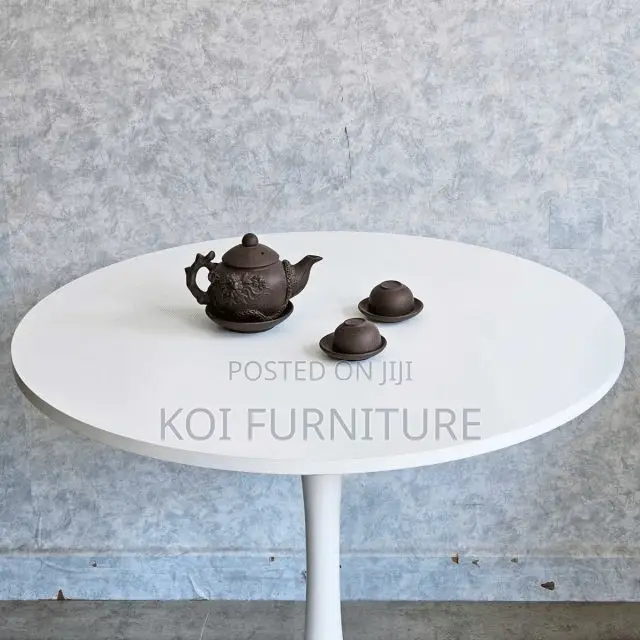 Coffee Table; Round Marble Execellence Coffee Table
