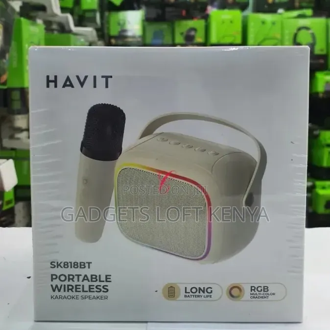 Havit SK818BT Portable Wireless *Karaoke Speaker* With Microphone