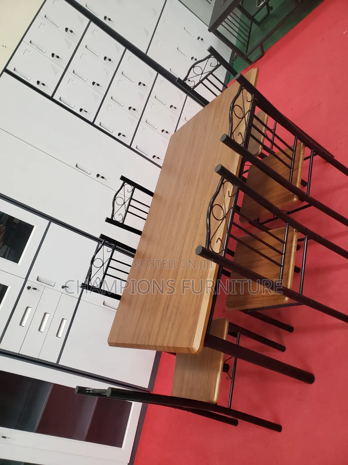 Brown 6-Seater Dining Set