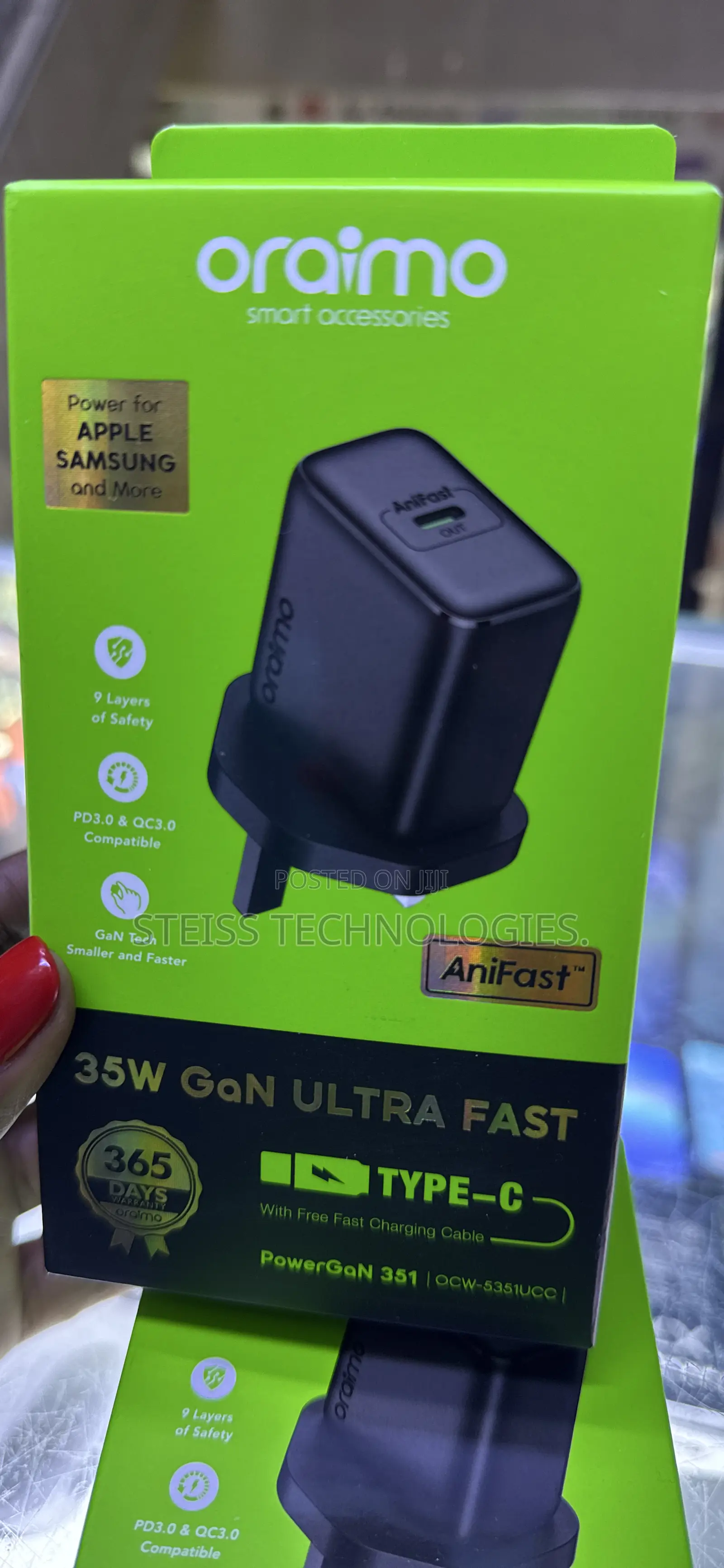 35w Gan Ultra Fast Type C to C Charger