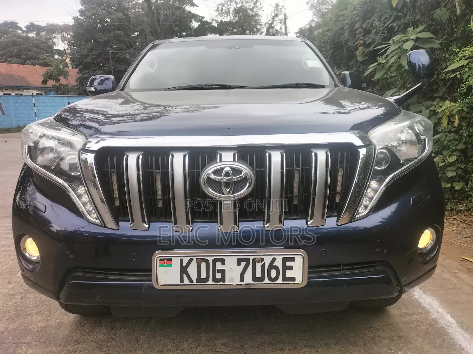 Toyota Land Cruiser Prado 2014 Blue