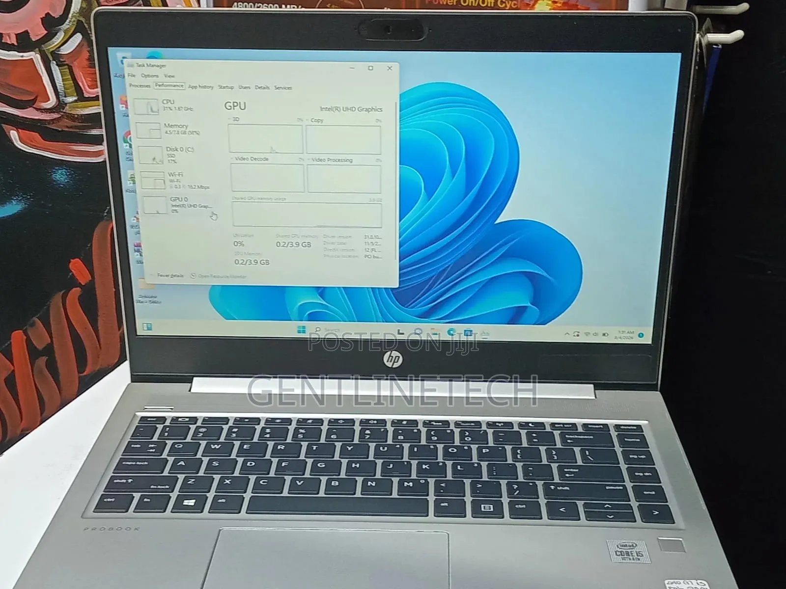 Laptop HP ProBook 440 G7 8GB Intel Core i5 SSD 256GB